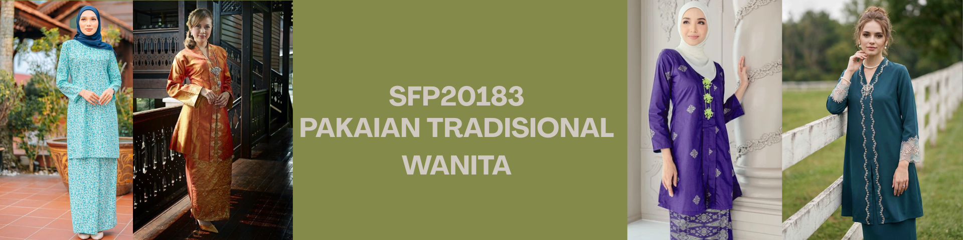 SFP20183-Pakaian Tradisional Wanita