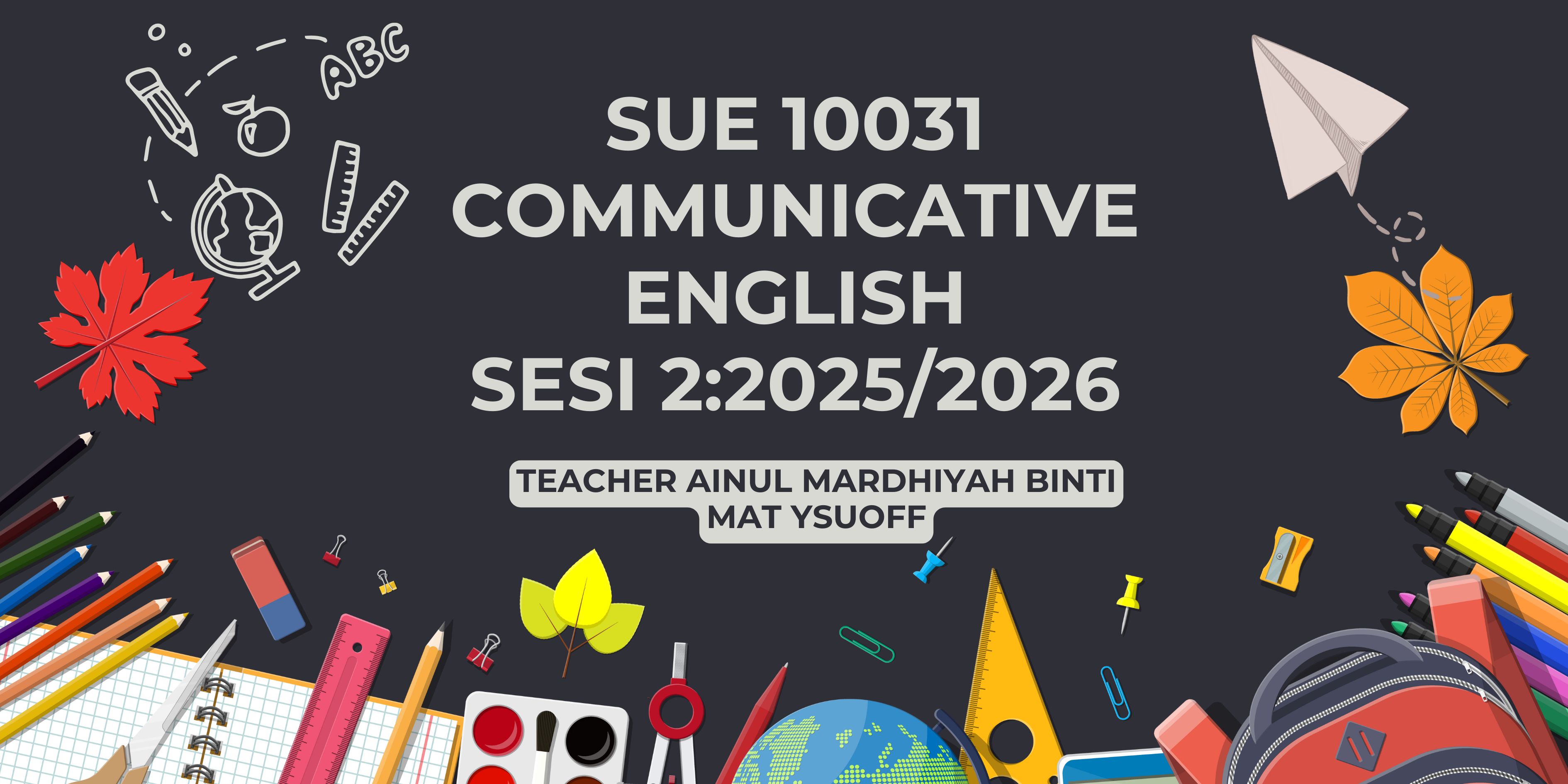 SUE10031- Communicative English